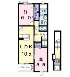 モカロールＢの物件間取画像